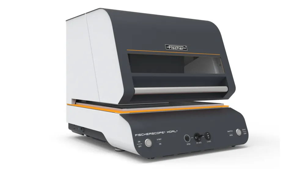 Spektrometr XRF FISCHERSCOPE XDAL Helmut Fischer – widok z&nbsp;przodu