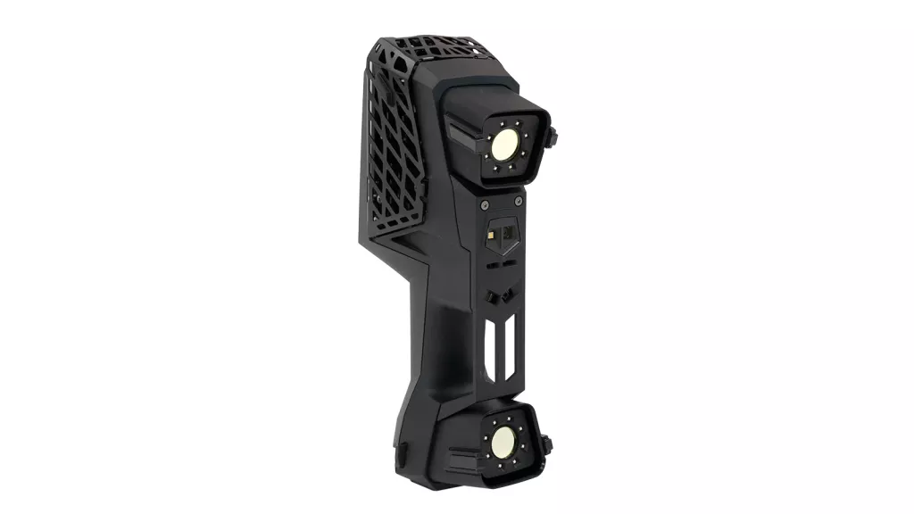 Izometryczny widok prawy skanera HandySCAN EVO do pomiarów 3D